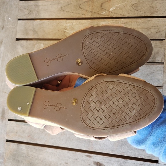 JESSICA SIMPSON Suede Wedges - Picture 8 of 8
